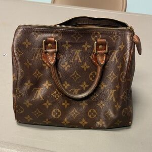 Louis Vuitton Brown Monogram Satchel